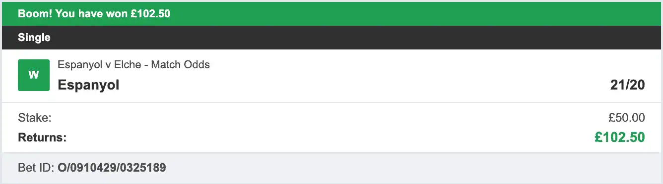 La Liga Selector - Winner 1 - 2025-11-26
