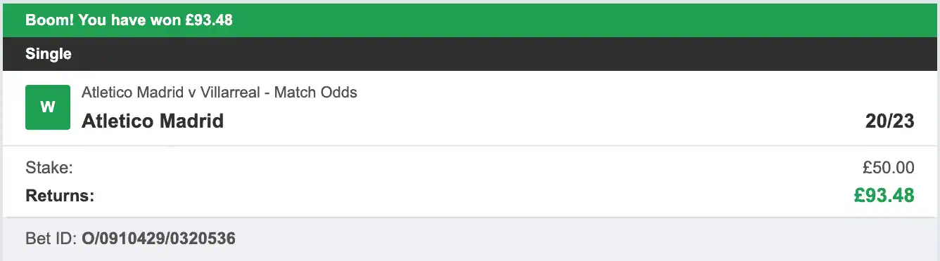 La Liga Selector - Winner 2 - 2025-09-14