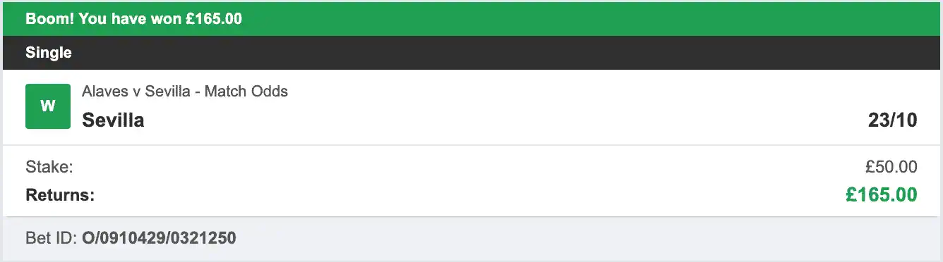 La Liga Selector - Winner 3 - 2025-09-21
